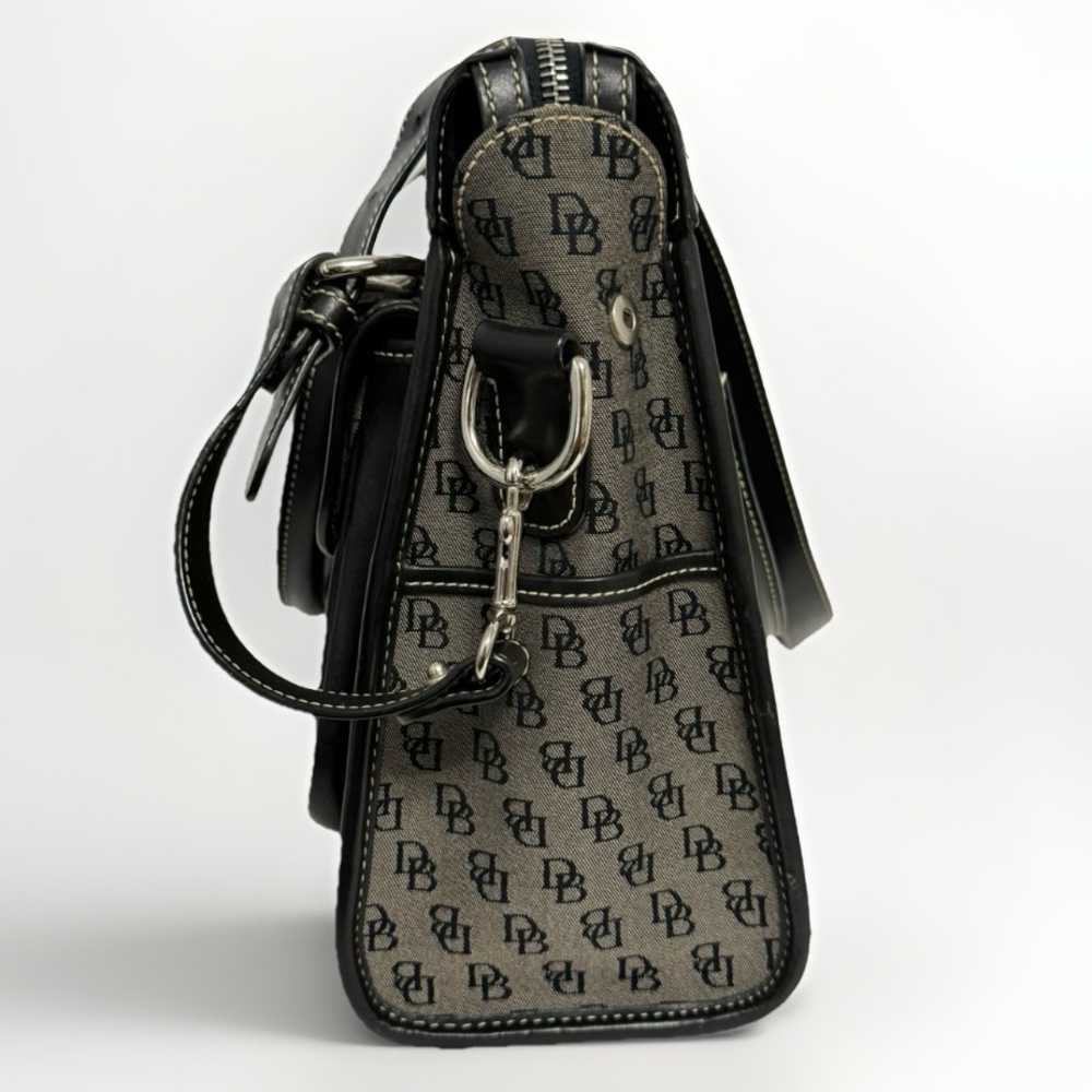Dooney & Bourke Double Pocket Signature Tote - Picture 4 of 7